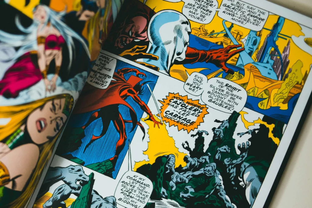 comic book panels